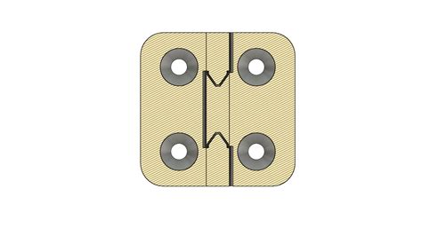 STL file 3d Printed Hinge 20*20 Sigma 🚪 ・3D printer model to download・Cults