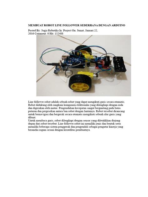 Image result for Design a Line Follower Robot Using Arduino PDF