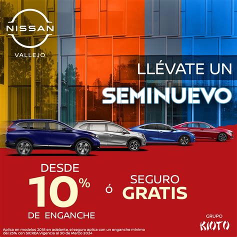 Nissan Vallejo promociones de autos semi nuevos