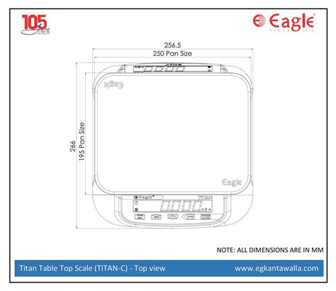 Commercial Eagle Titan-C Scales India | 30 Kg | E. G. Kantawalla