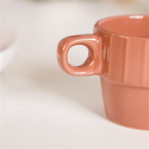 Stackable Mini Kaori Tea Cup Set Of 6 90ml Online - Premium Tea Cup ...