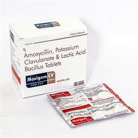 MOXIGEM-CV Tablets (Strips Pack) Mediwin Laboratories
