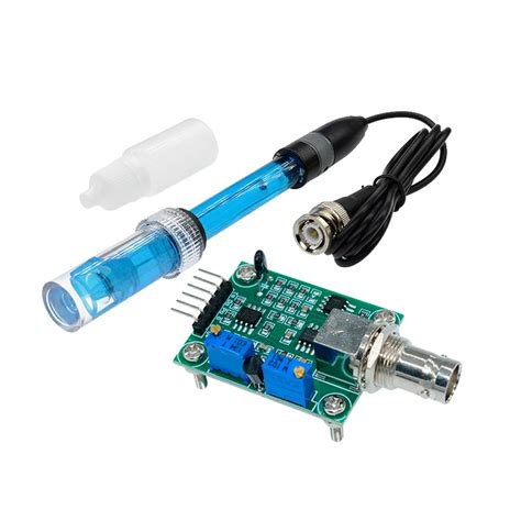 BITSKY INDIA PH Value Detection BNC Sensor Meter Module Electrode Probe ...