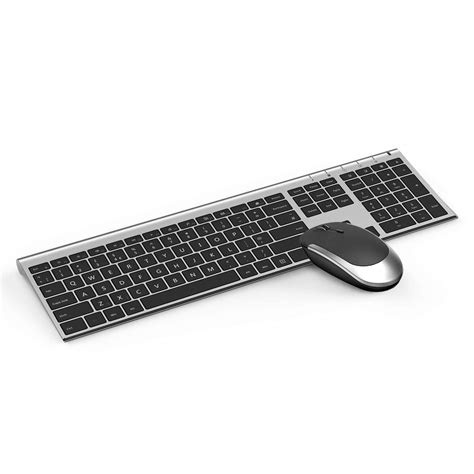 Buy Jelly Comb Wireless Keyboard and Mouse Combo, 2.4G Full Size ...