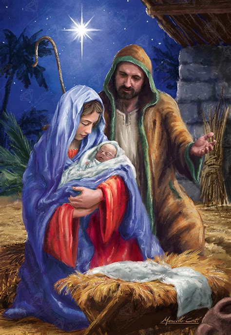 Nativity Scene Art