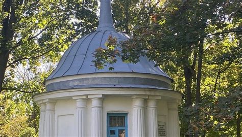 CHAPEL AT THE MASS GRAVE OF THE REBURIED RESIDENTS OF YELETS WHO DIED ...