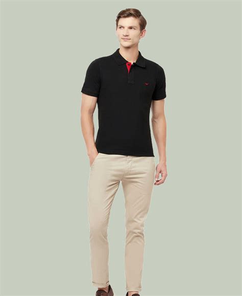 Buy Mens Polo Black T-Shirt @ Under ₹500: TT Bazaar – T T Bazaar