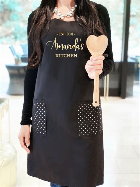 Kitchen Gifts for Her - Hostess Gift Ideas - Personalized Apron for ...