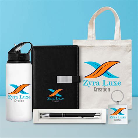 Hamper with Tote Bag, Straw Bottle, Diary, Pen & Keychain | Vistaprint