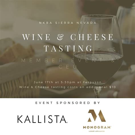 June 2024 NKBA Sierra/Nevada Wine Tasting and CEU, 1095 S Rock Blvd ...