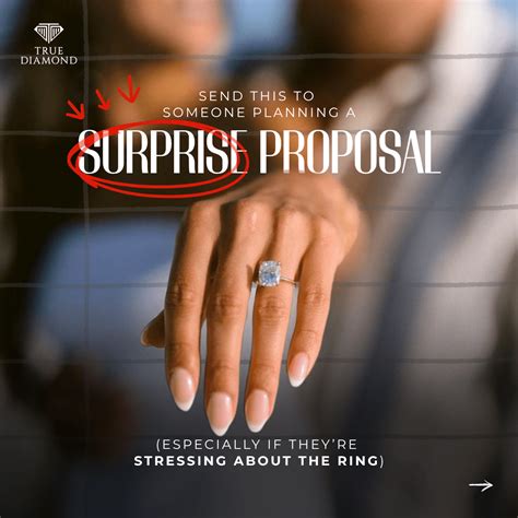 Propose With Confidence | Surprise Proposal Policy by True Diamond ...