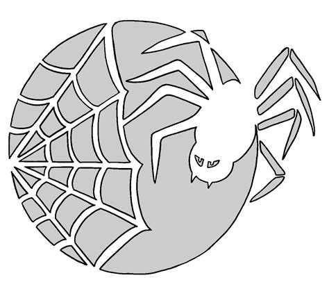 Spider Man Pumpkin Stencil Printable