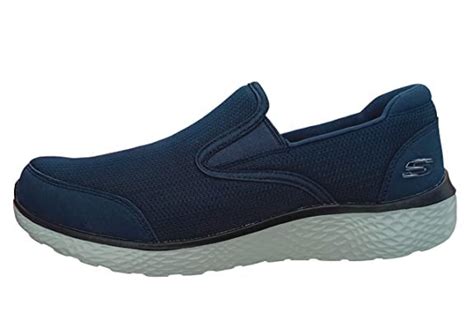 Buy Skechers Mens Modern Cool Walking Shoe (Numeric_9) Navy/White at ...