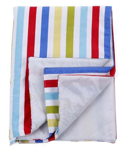 Changing Mat (Single) Carnival Multi Stripe – Abracadabra