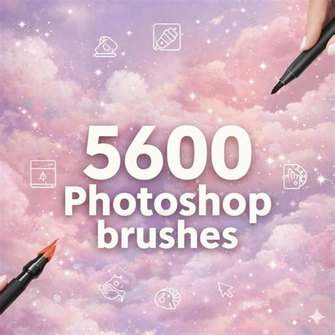5600+ Advanced Photoshop Brushes Collection All-in-one Toolkit for ...