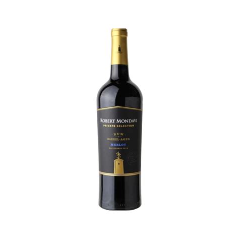Robert Mondavi Private Selection Rum Barrel Aged Merlot 75cl ...