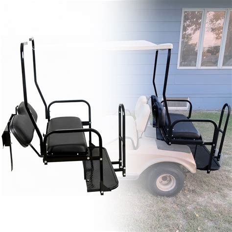HECASA Golf Cart Rear Seat for Club Car DS 1982-2000.5 Flip Folding ...