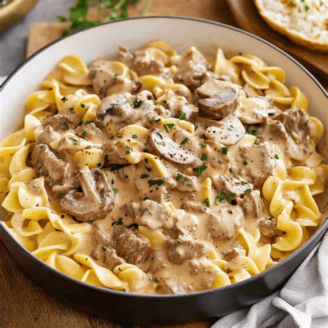 One Pot Beef Stroganoff Recipe - sarahrecipes.com