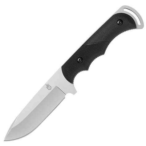 Gerber Fixed Blade Knife Freeman Black 420 HC Stainless Steel 4" Blade ...