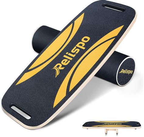 Amazon.com : Balance Board 2 in 1 Wooden Balancing Board 8 Adjustable ...