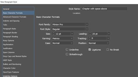 Image result for InDesign Table of Contents Formatting