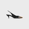 CELINE JUDY CAP TOE SKINGBACK IN CALFSKIN AND LEOPARD PRINTED HAIRY ...