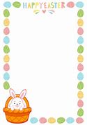 Image result for Cute Easter Bunny Border