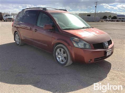2004 Nissan Quest 2WD Van | Transportation | BigIron