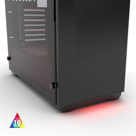 Phanteks Eclipse P400S Silent Edition with Tempered Glass, Black/White ...