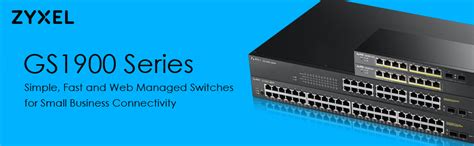 ZyXEL 8-Port Gigabit Switch/Smart Managed/Desktop,Wallmount and Fanless ...