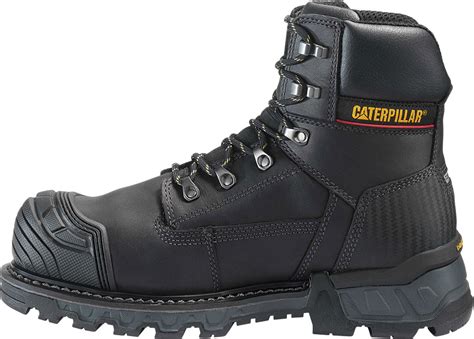 Buy Men's Caterpillar Combine 6 Waterproof Composite Toe Boot Black ...