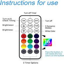 OYRIS Submersible Waterproof LED Spot Lights Battery Operated with ...