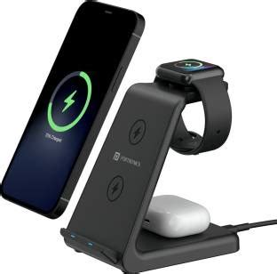 Portronics Freedom Trio 15w 3 in 1 Desktop Wireless Charger for QI ...
