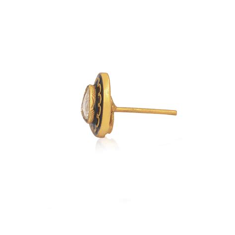 Polki Studs Earrings – KESYA JAIPUR