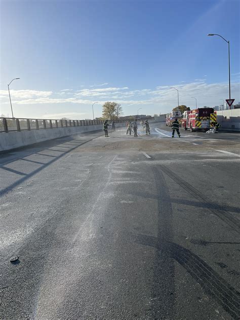 Mass State Police on Twitter: "Rt 1 South Chelsea prior to the Tobin is ...