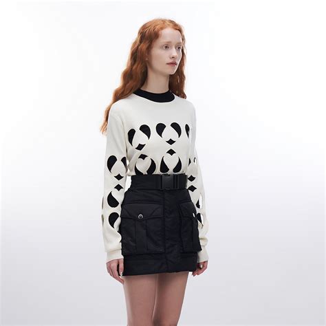 CHENSHOP设计师CHRISOU BY DAN镂空针织衫打底秋新品_虎窝淘