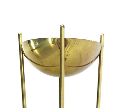 Pair of Brass Mid-Century Modern Halogen Floor Lamps at 1stDibs | brass ...