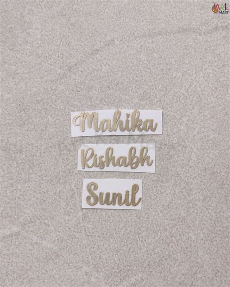 CUSTOM METAL STICKER - ALPHABET KEYCHAIN – Art Ka Mart