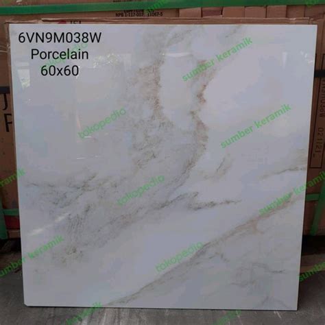 Jual GRANITE LANTAI 60X60 M038W / GARUDA PORCELAIN / GLOSSY - Kab ...