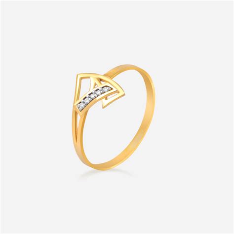 Contemporary Gold Ring