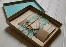 Boxed Wedding Invitations by Rustic Wedding Invitations Unique Boxed Lace And Twine Boxed Wedding Invitations