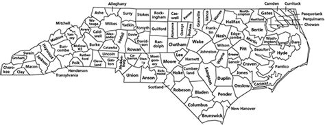 North Carolina Maps: Browse by Location