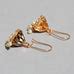 Bindhani Women's Gold-Plated Meenakari U-Pin Jhumki