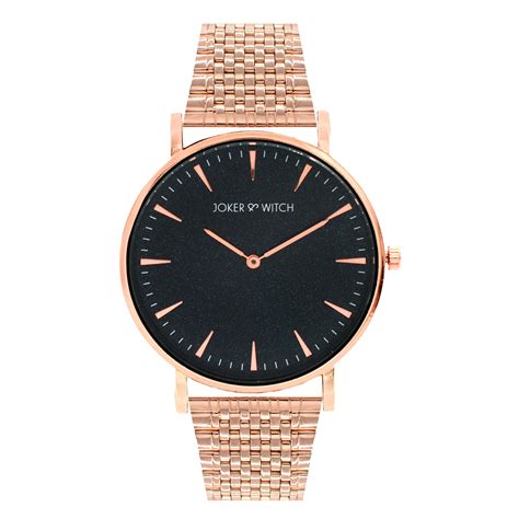 Shop Joker & Witch Rose gold Watch Bracelet Set For Women Online