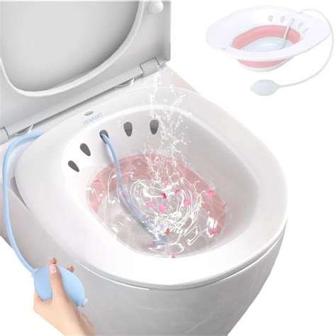 PERPART Sitz Bath Tub for Fissure With Pressure Pump | Foldable Bath ...