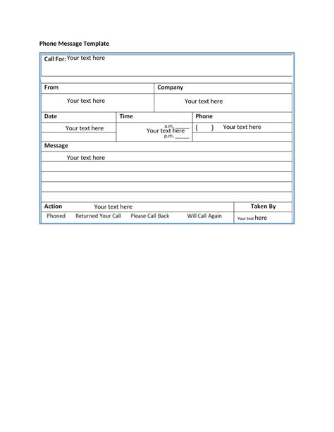 Free Printable Voicemail Greetings & Phone Message Templates [with Tips]