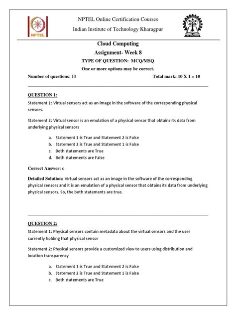 Image result for Java NPTEL Week 8 Quiz