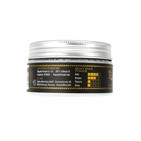 Flagship Pomade BlackShip Water Based Hair Pomade 3.4OZ – &One Pomade