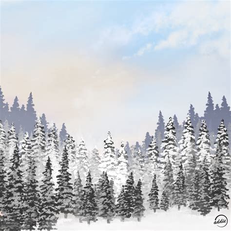 Tundra Biome Drawing