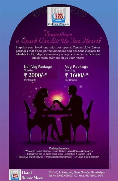 Menu at Hotel Silver Moon, Sambalpur
